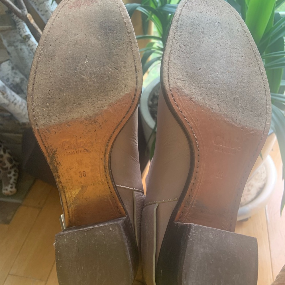 Chloe Erin Prince Buckled Mid Calf  Riding Boots - Picture 15 of 15